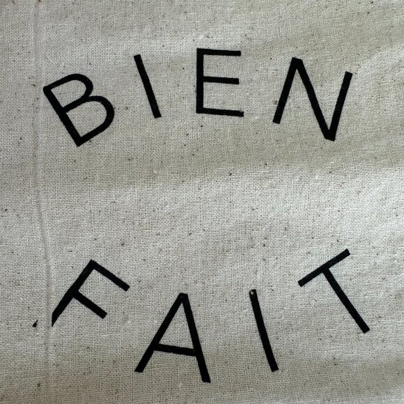 Madewell Bien Fait Canvas Jewelry Drawstring Dust Bag - Picture 3 of 3